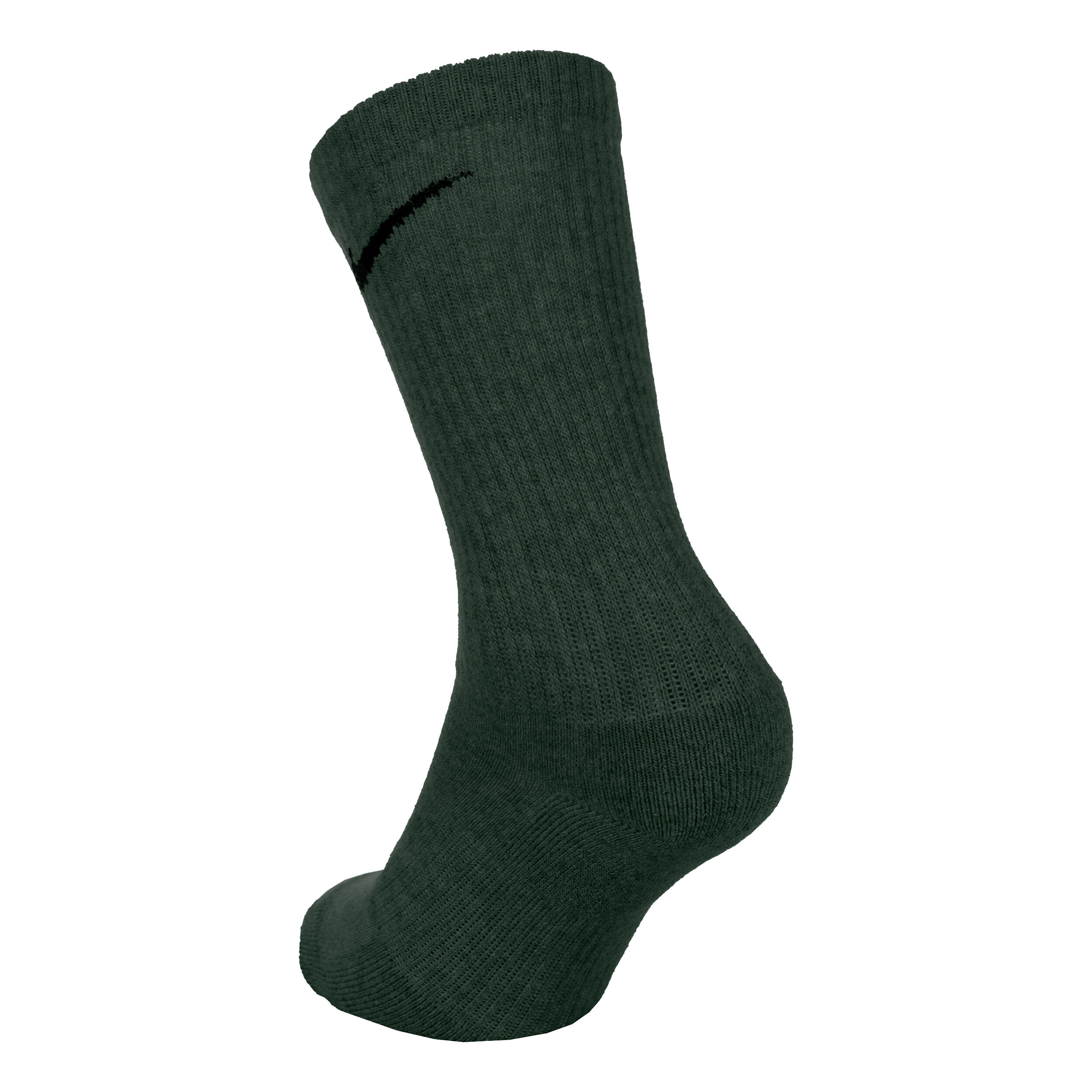Black and green nike socks top