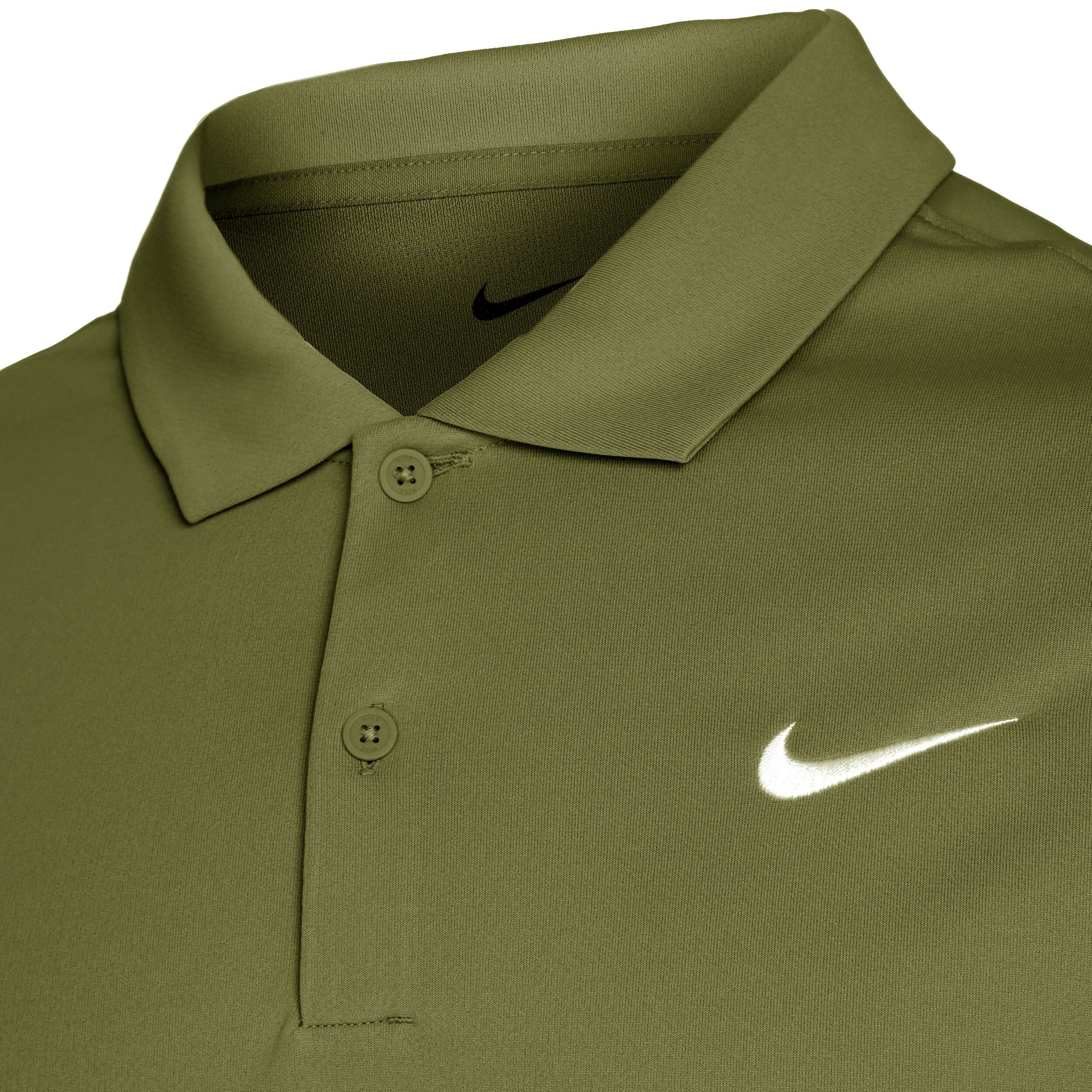 Olive green nike polo shop