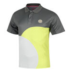 BIDI BADU Clothing BIDI BADU Bubble Polo Men-Grey,Lemon