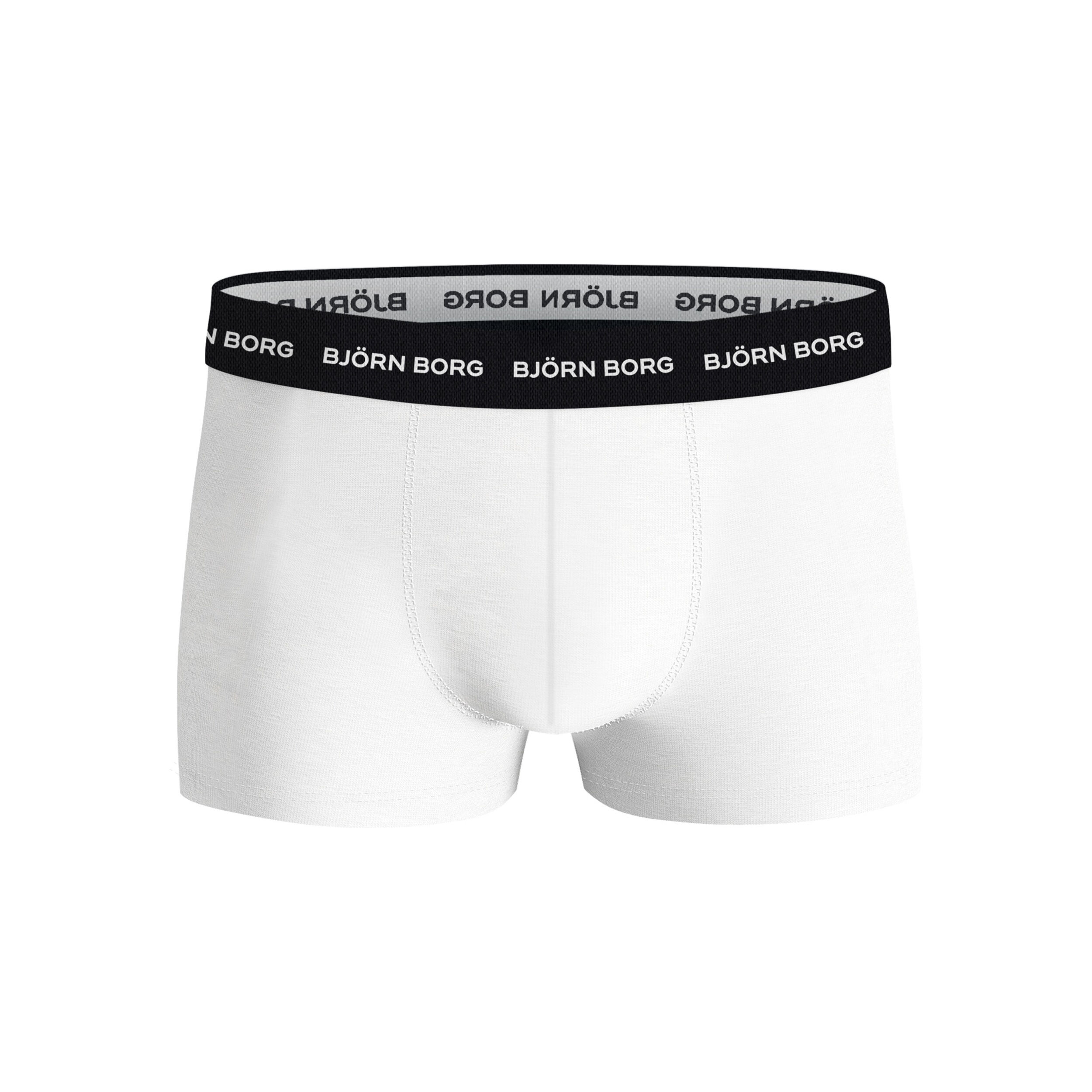 Cotton Stretch Trunk Boxer Shorts 3 Pack Men Black White