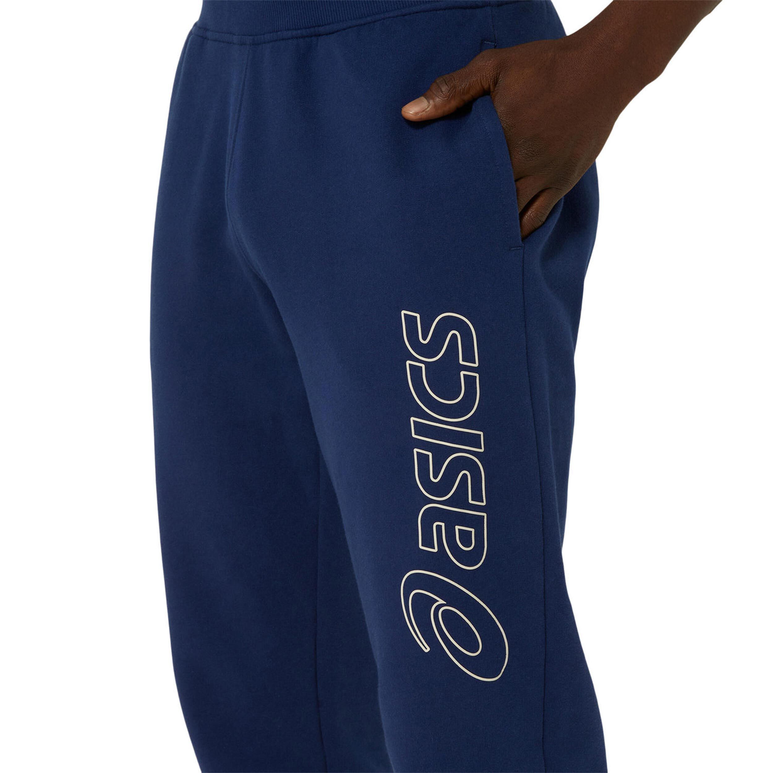 Pantalon asics bleu shop