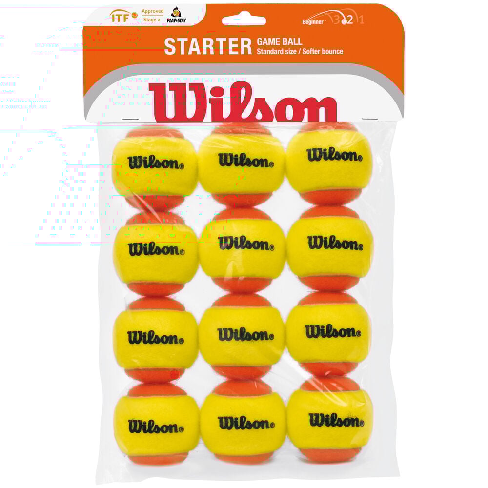 Wilson Starter Balls Stage 2 12 Pack