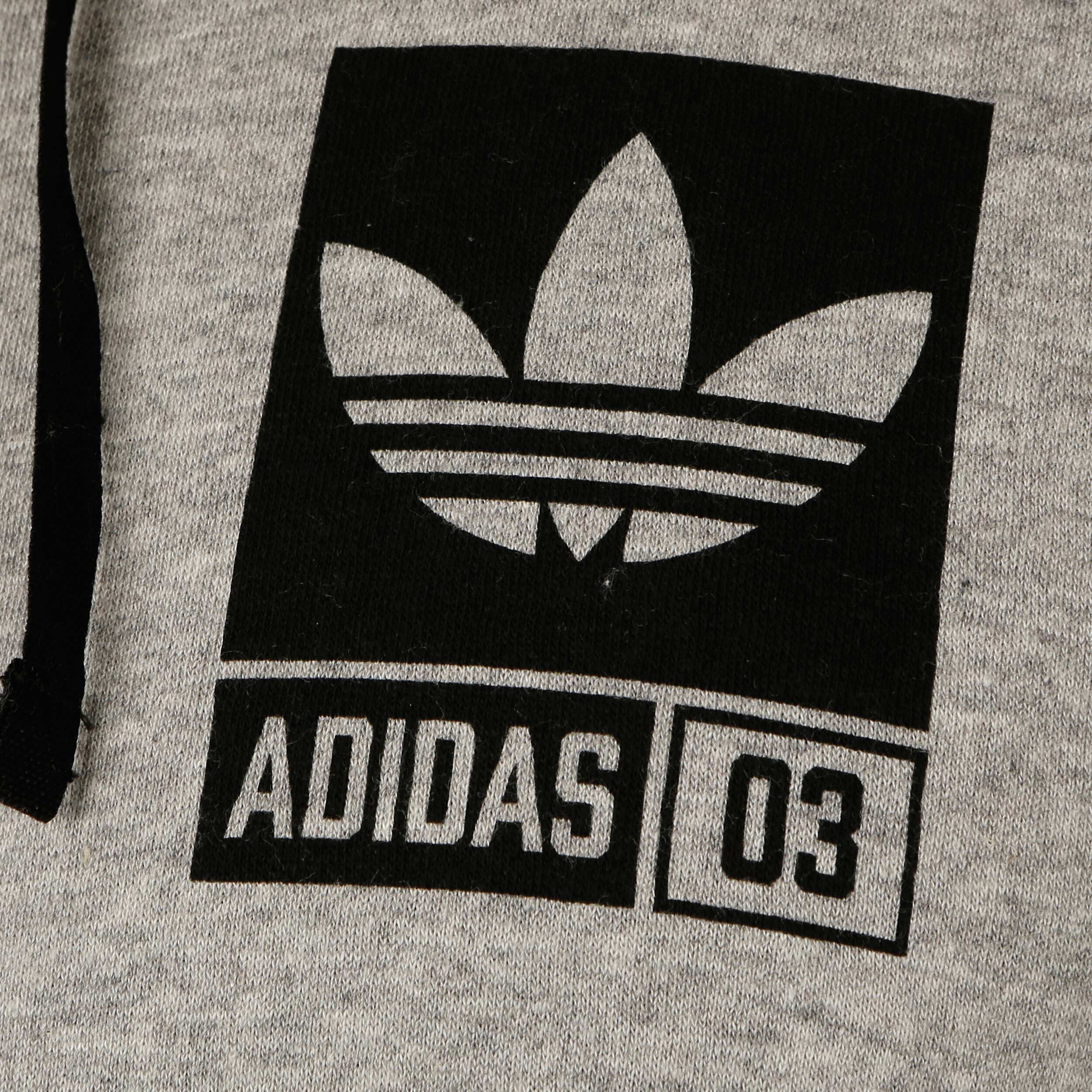Street Graphic FZ Zip Hoodie Men Lightgrey Black