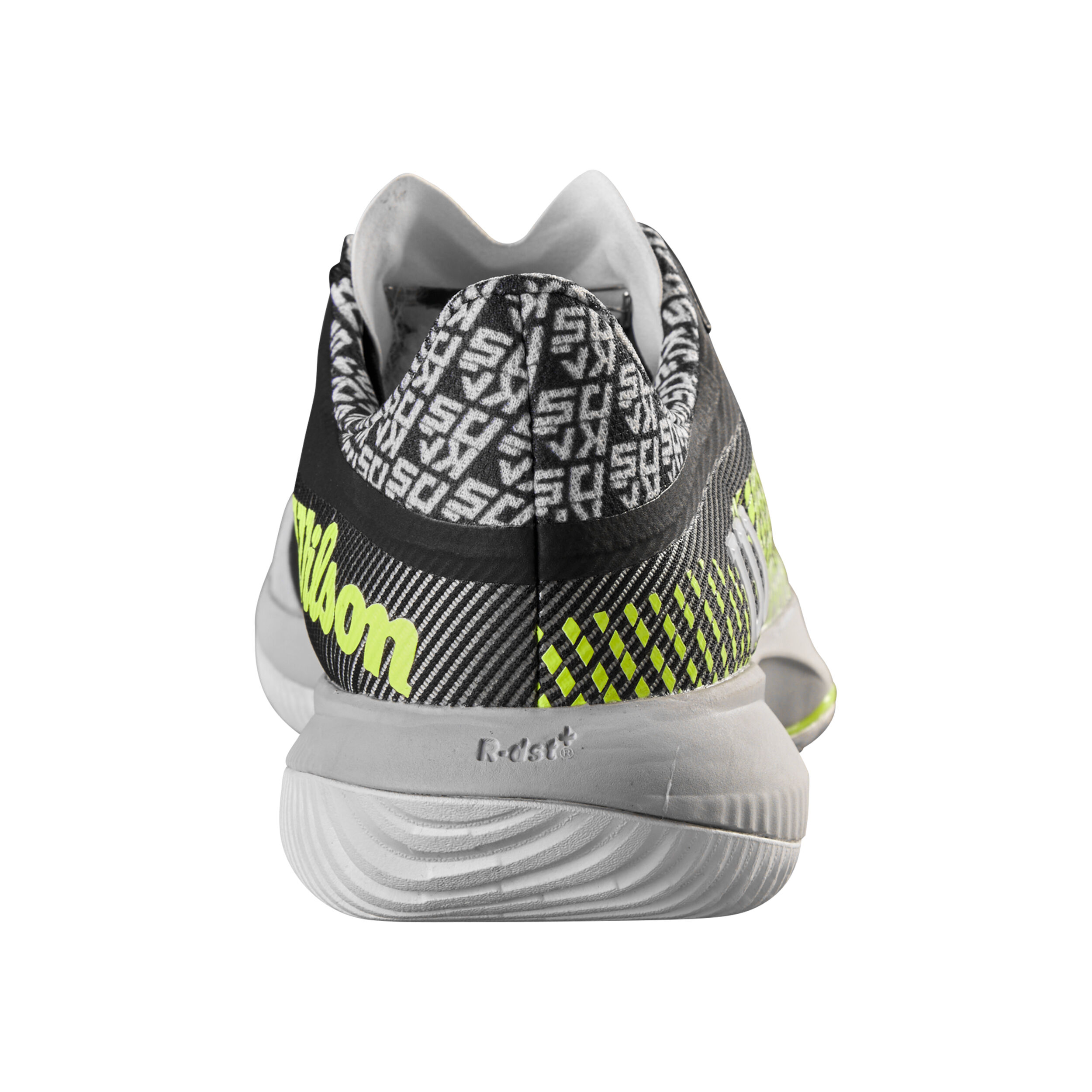 Kaos Swift 1.5 All Court Shoe Men Black Neon Yellow