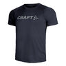 Core Essence Logo Running Shirt Men-Dark Blue