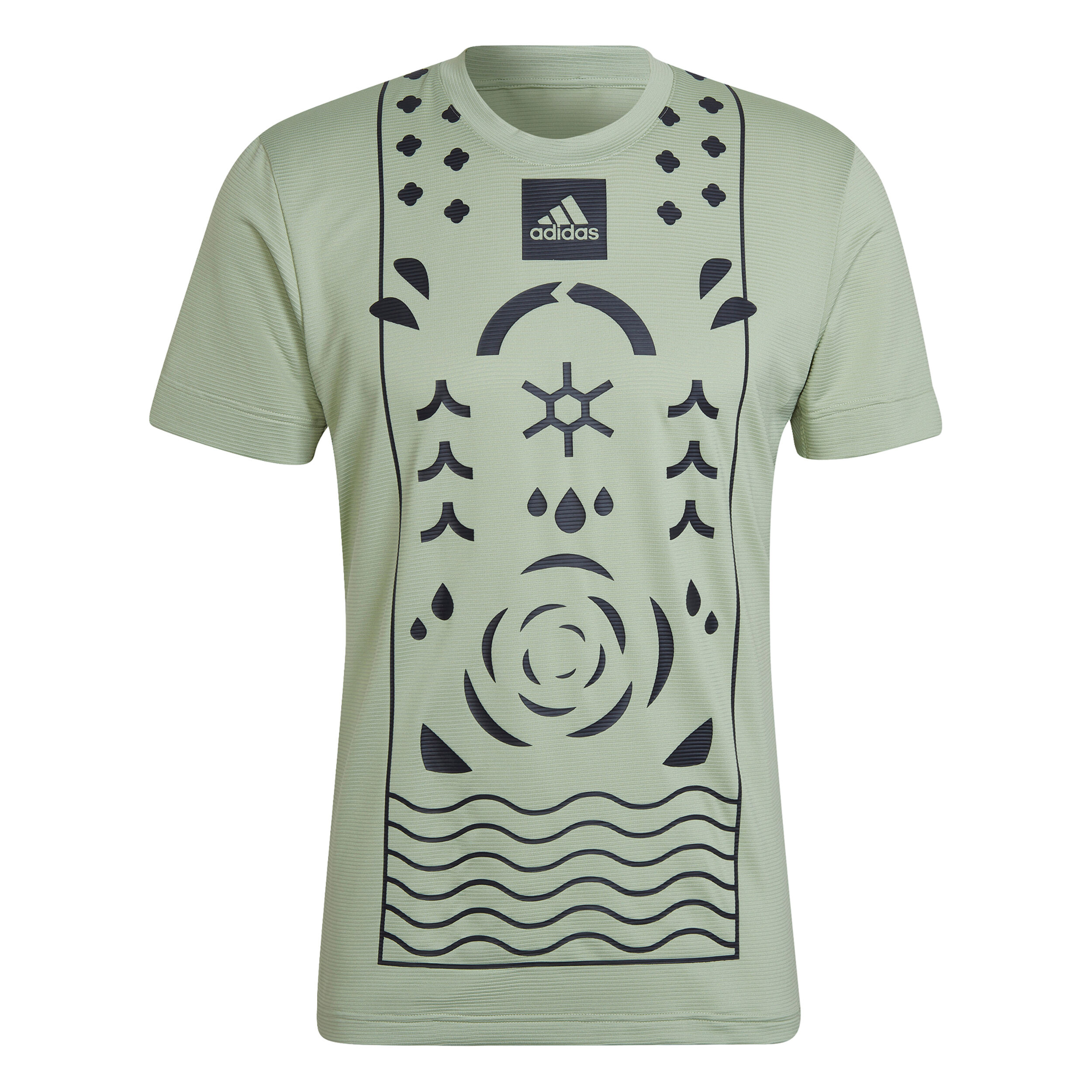 Buy adidas Paris FLFT T Shirt Men Light Green Black online Tennis Point UK
