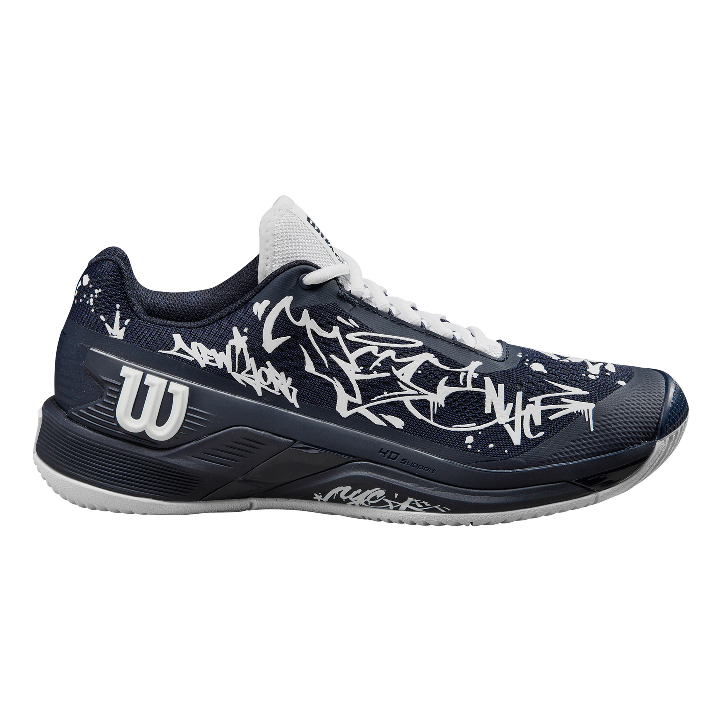 Buy Wilson Rush Pro 4.0 Hope NYC All Court Shoe Men Dark Blue