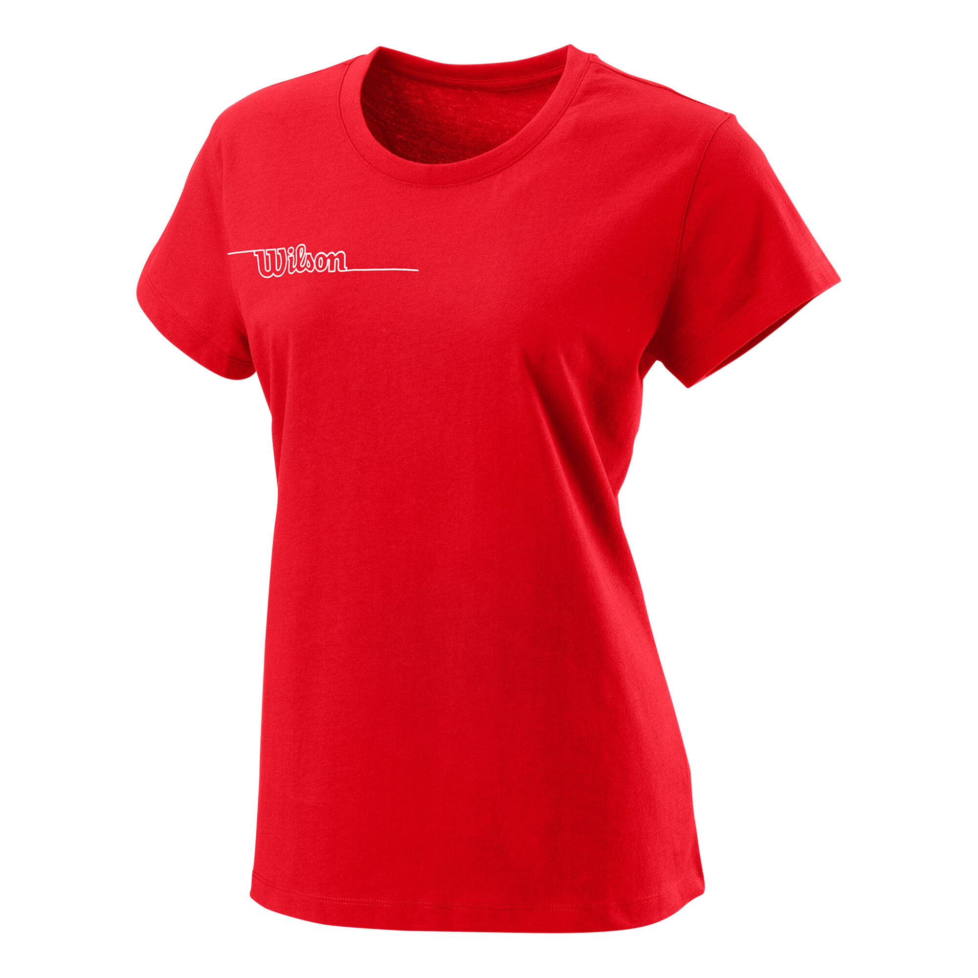 buy Wilson Team II Tech T-Shirt Women - Red online | Tennis-Point