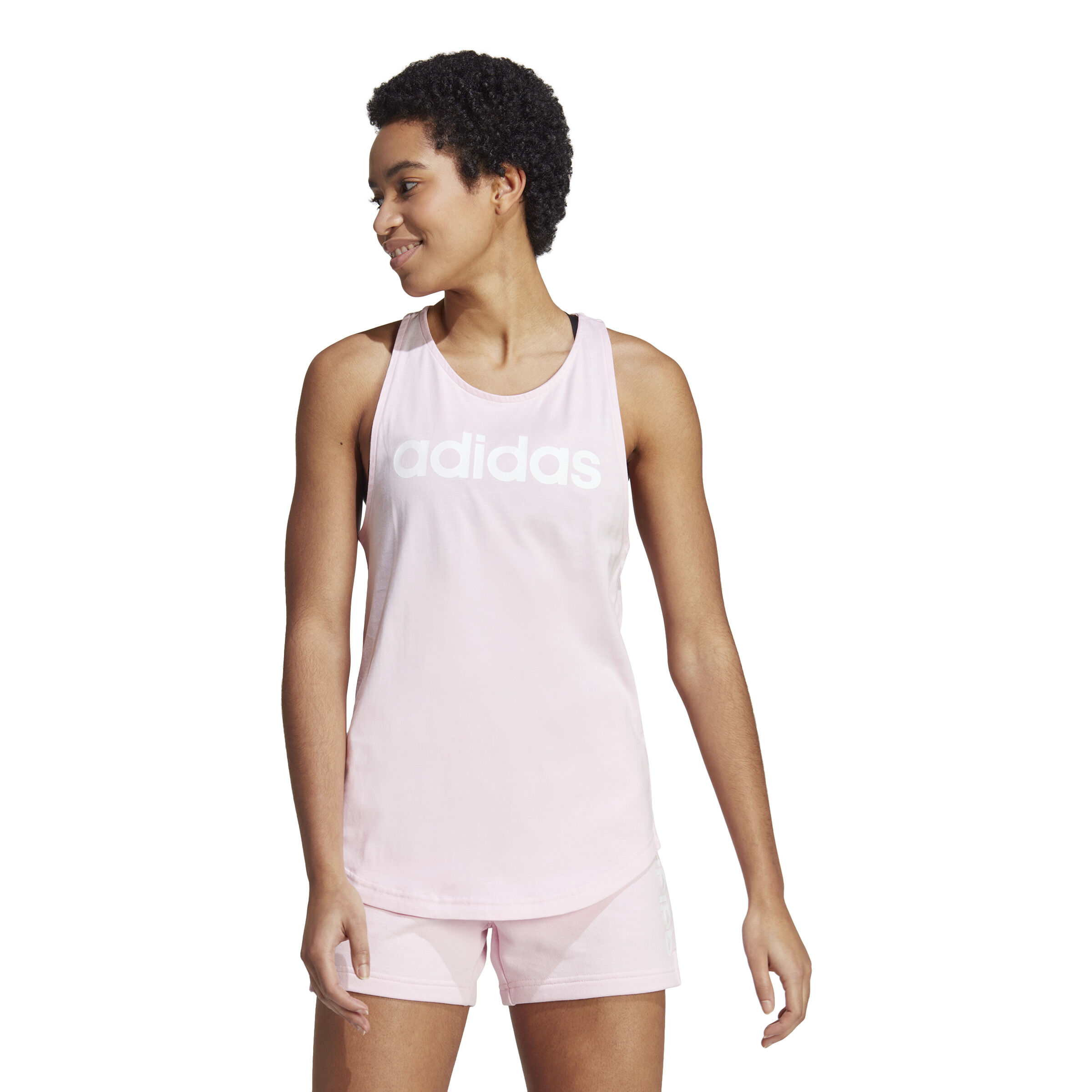 Adidas linear tank top ladies outlet
