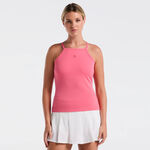 Original Penguin Clothing Original Penguin Grid Jacquard Tank Top Women-Pink