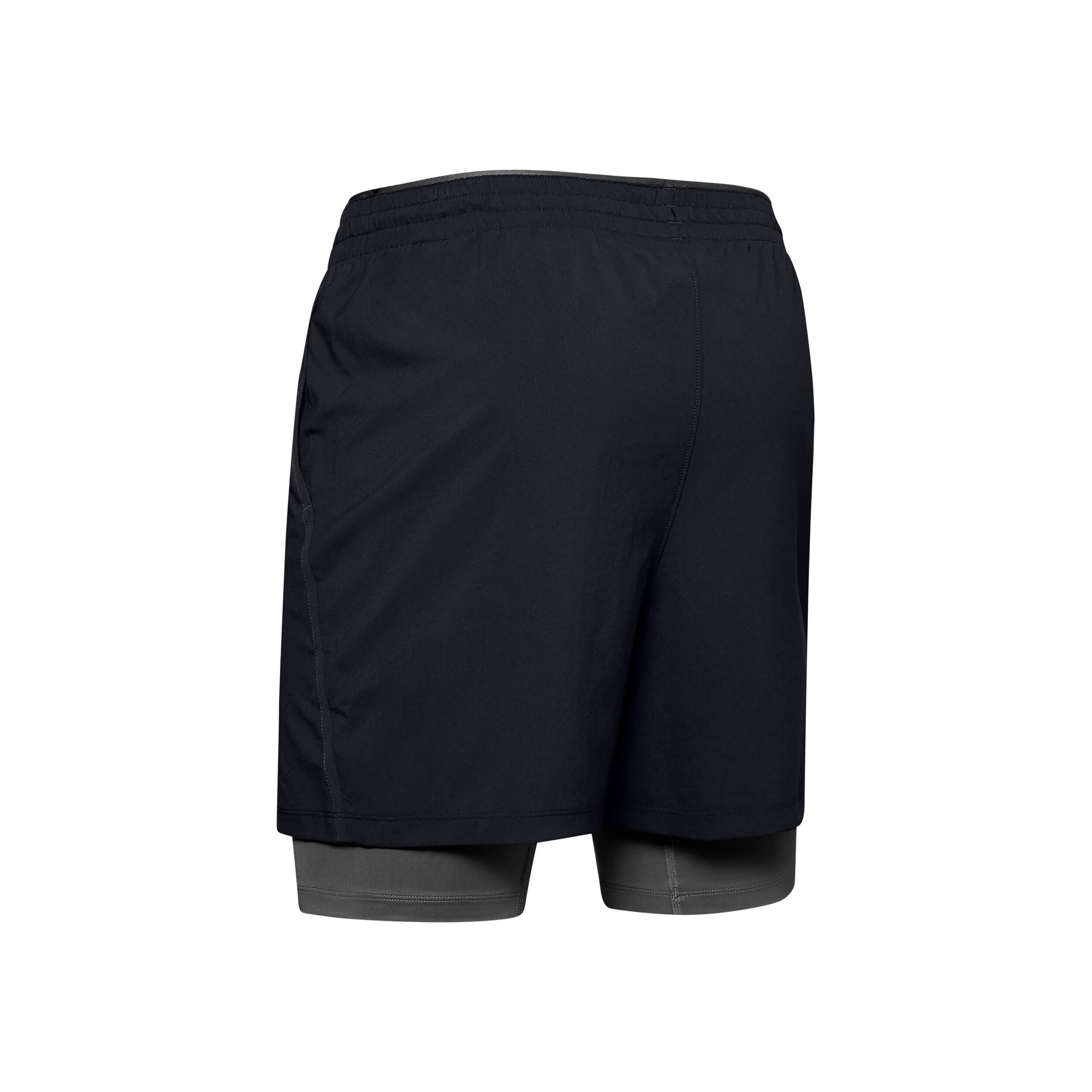 Under armour qualifier 2 in 1 shorts mens outlet
