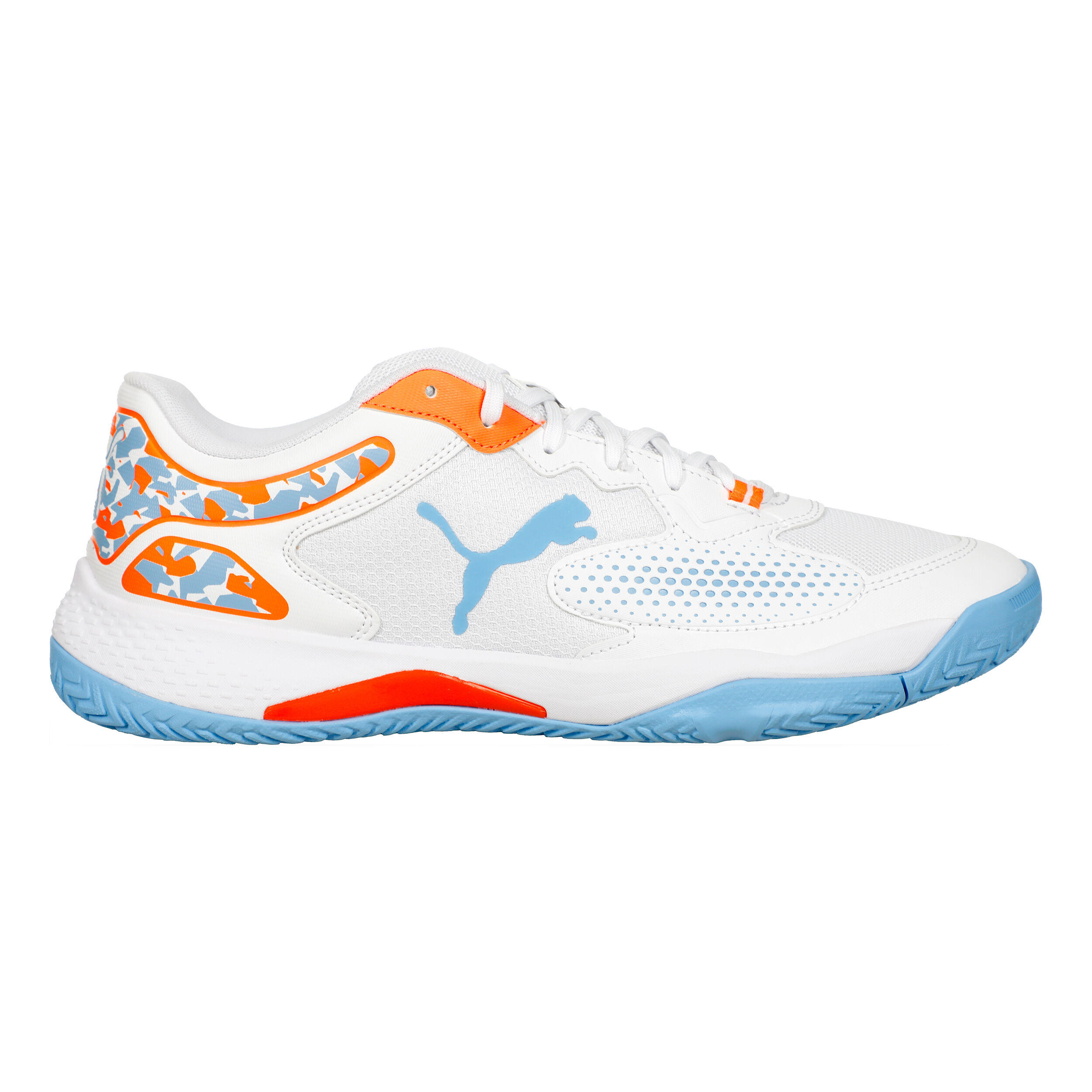 Mens orange puma shoes hot sale