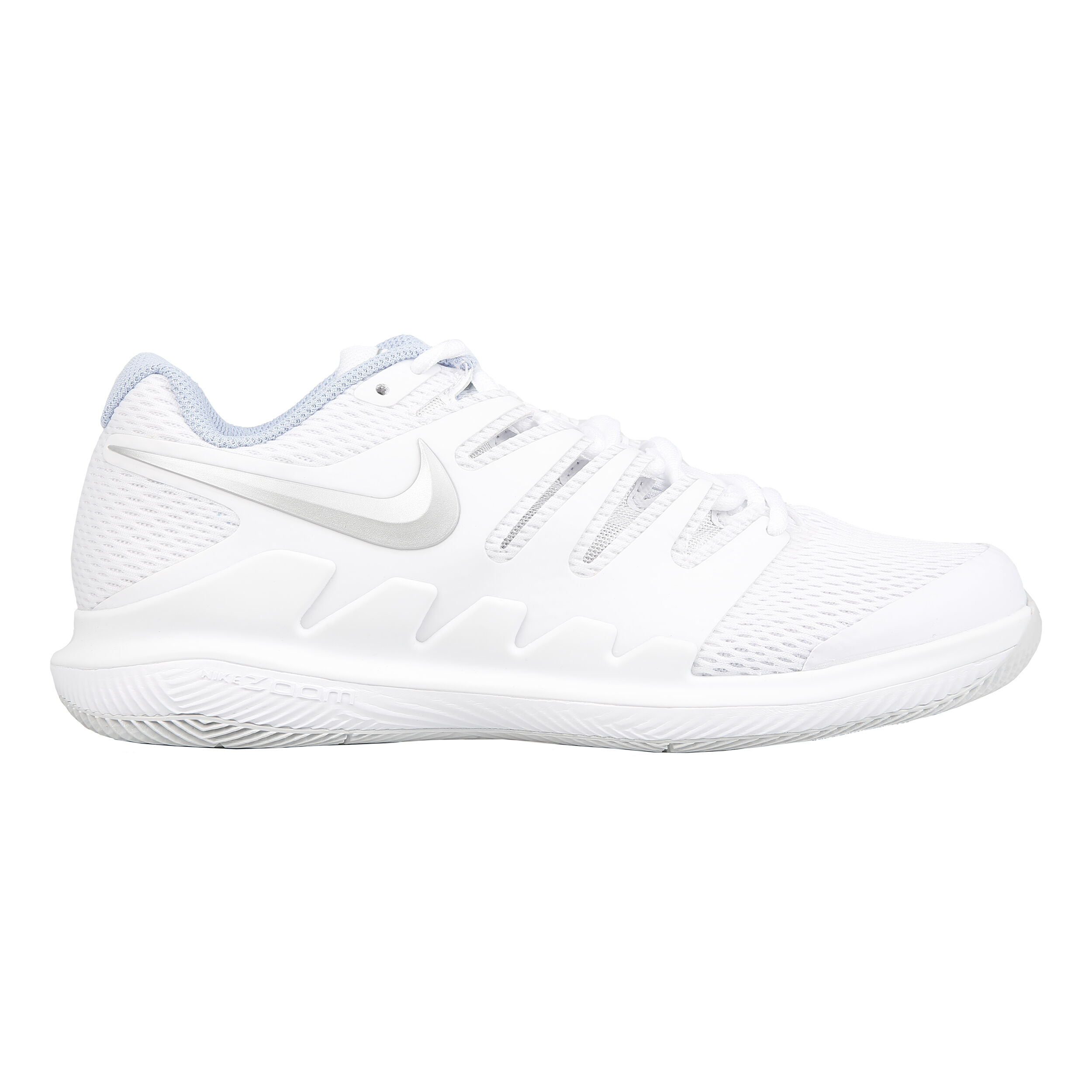Air Zoom Vapor X All Court Shoe Women White Silver