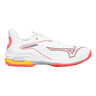 Wave Exceed Tour 6 Clay Court Shoe Women-White,Coral