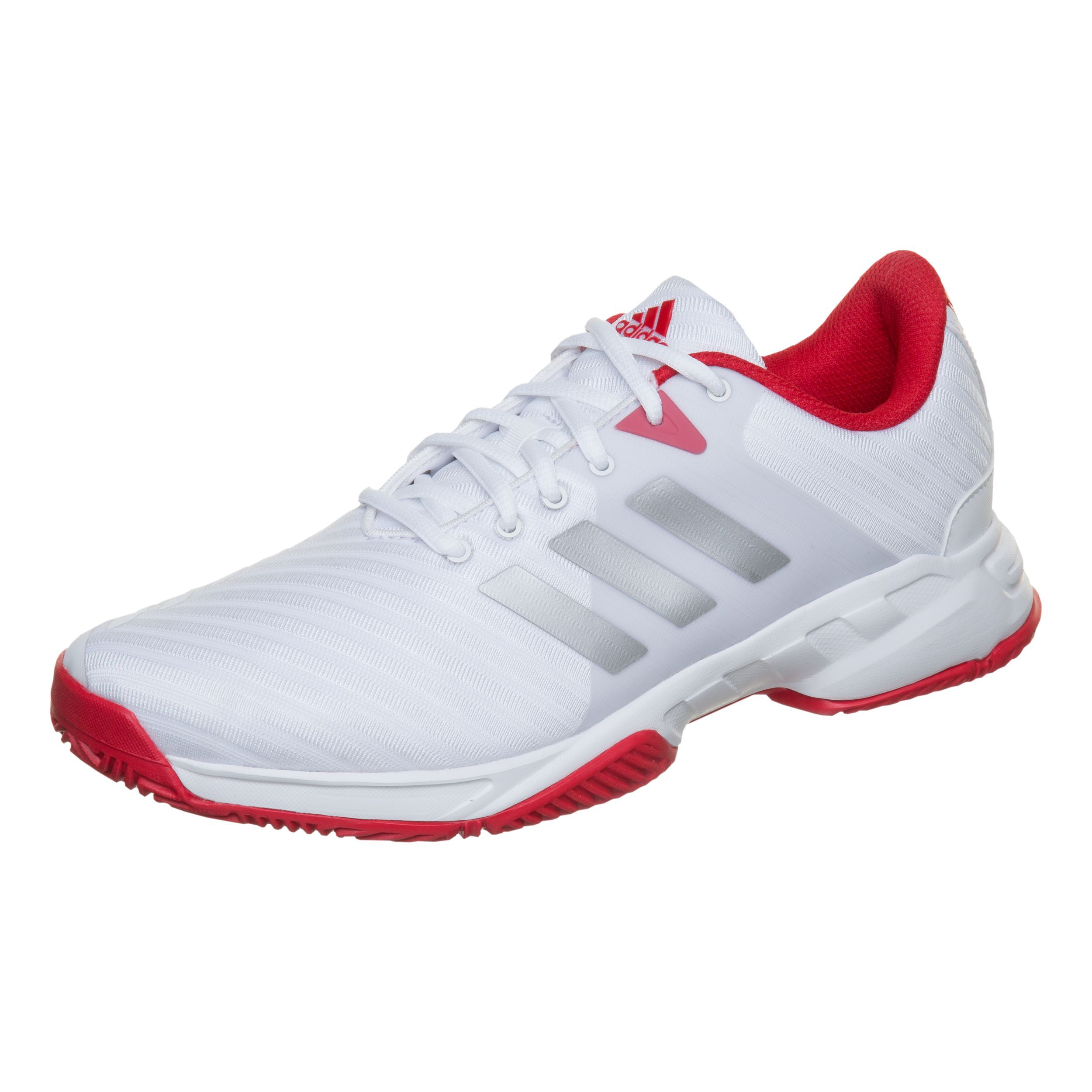 Barricade Court 3 All Court Shoe Men White Red