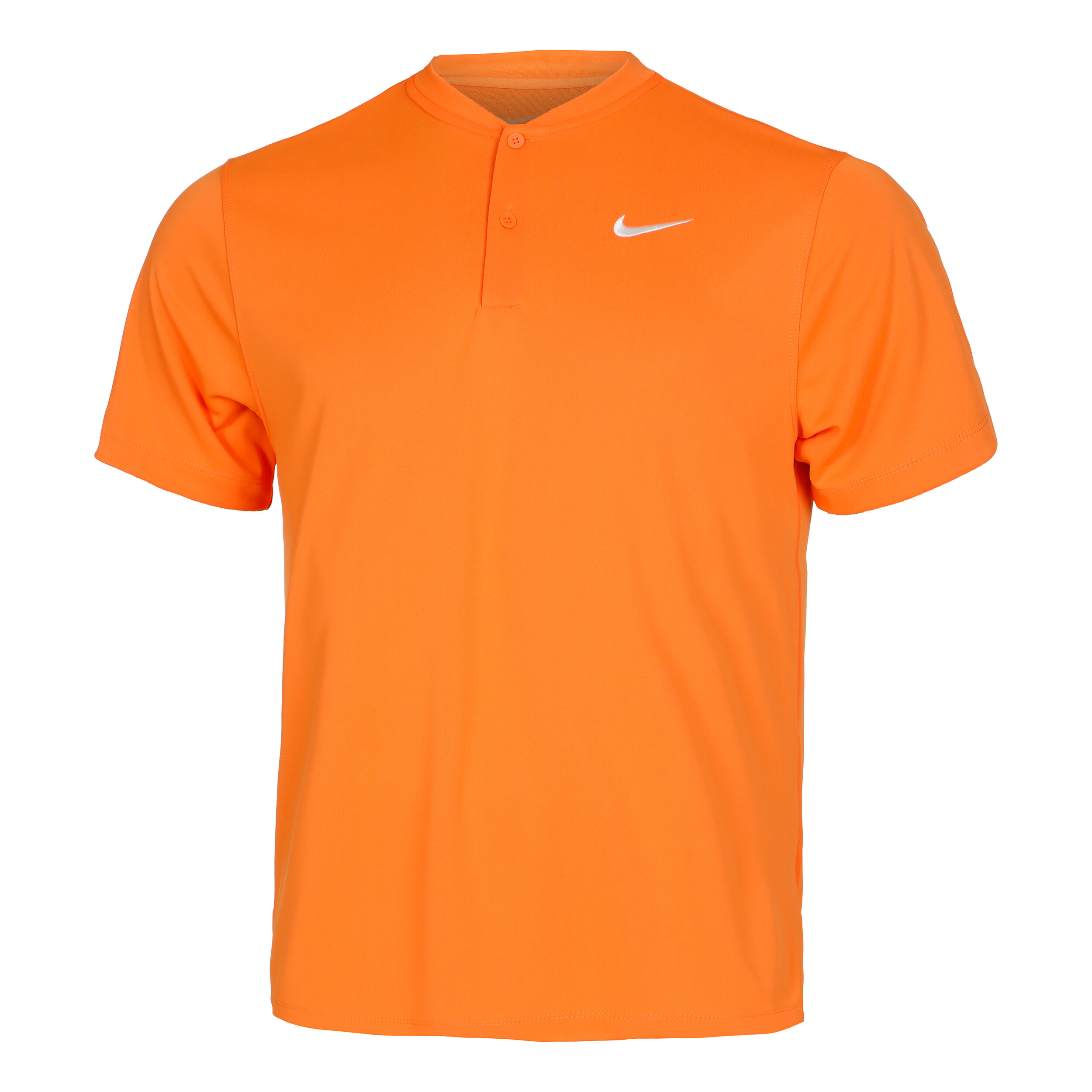 Nike tennis shirt orange discount