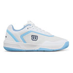 Wilson Tennis shoes Wilson Court Glide All court shoe Women - white, light blue