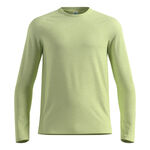 Odlo Clothing Odlo Essential Seamless Crew Neck Long sleeve Men-lime