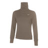 Swift Therma-Fit Running Shirt Women-Brown