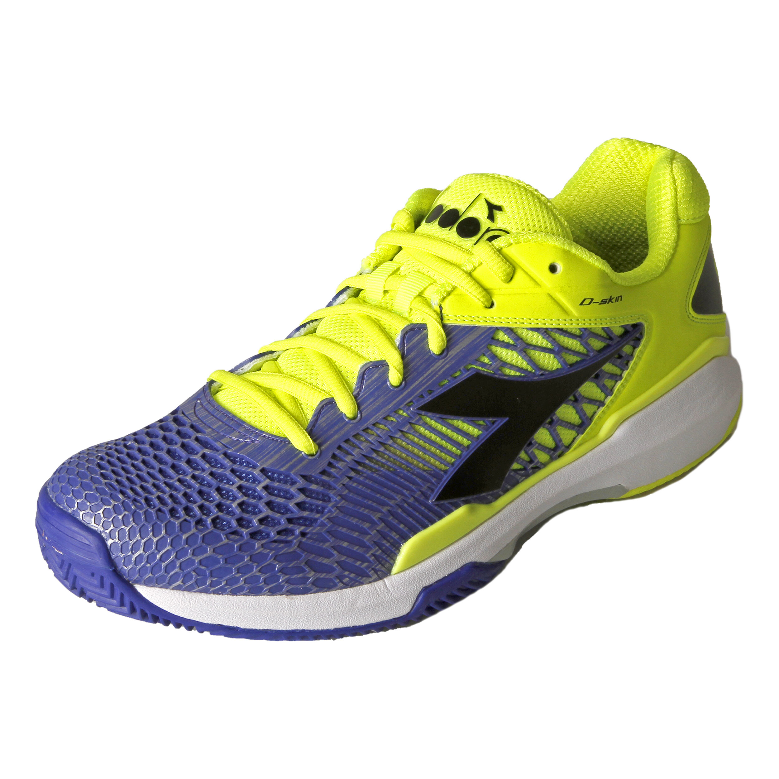 Speed Competition 5 Clay Court Shoe Men Dark Blue Neon Yellow