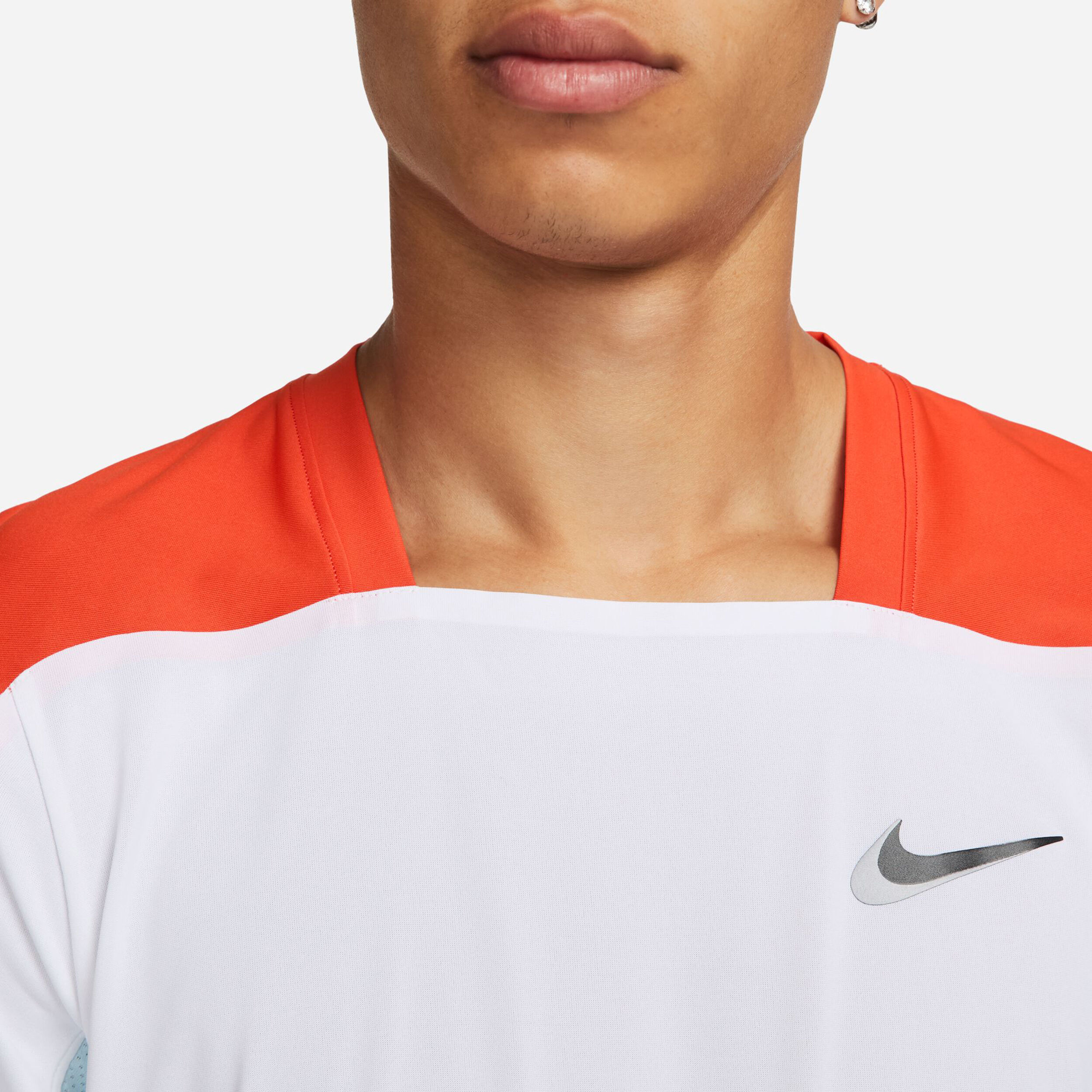Orange nike dri fit shirt online