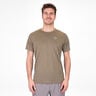Crew Two Colored T-Shirt Men-Olive