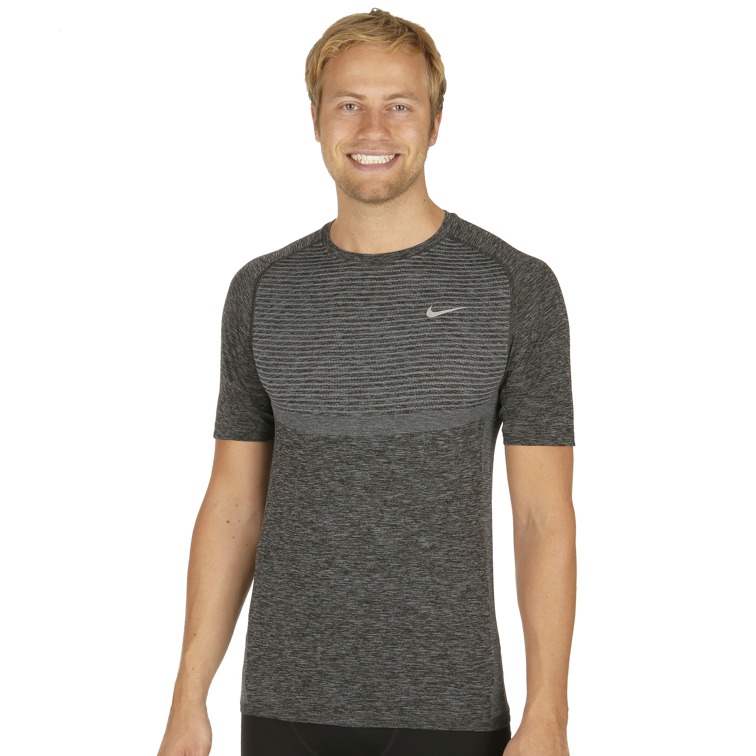 Dri fit knit t shirt mens top