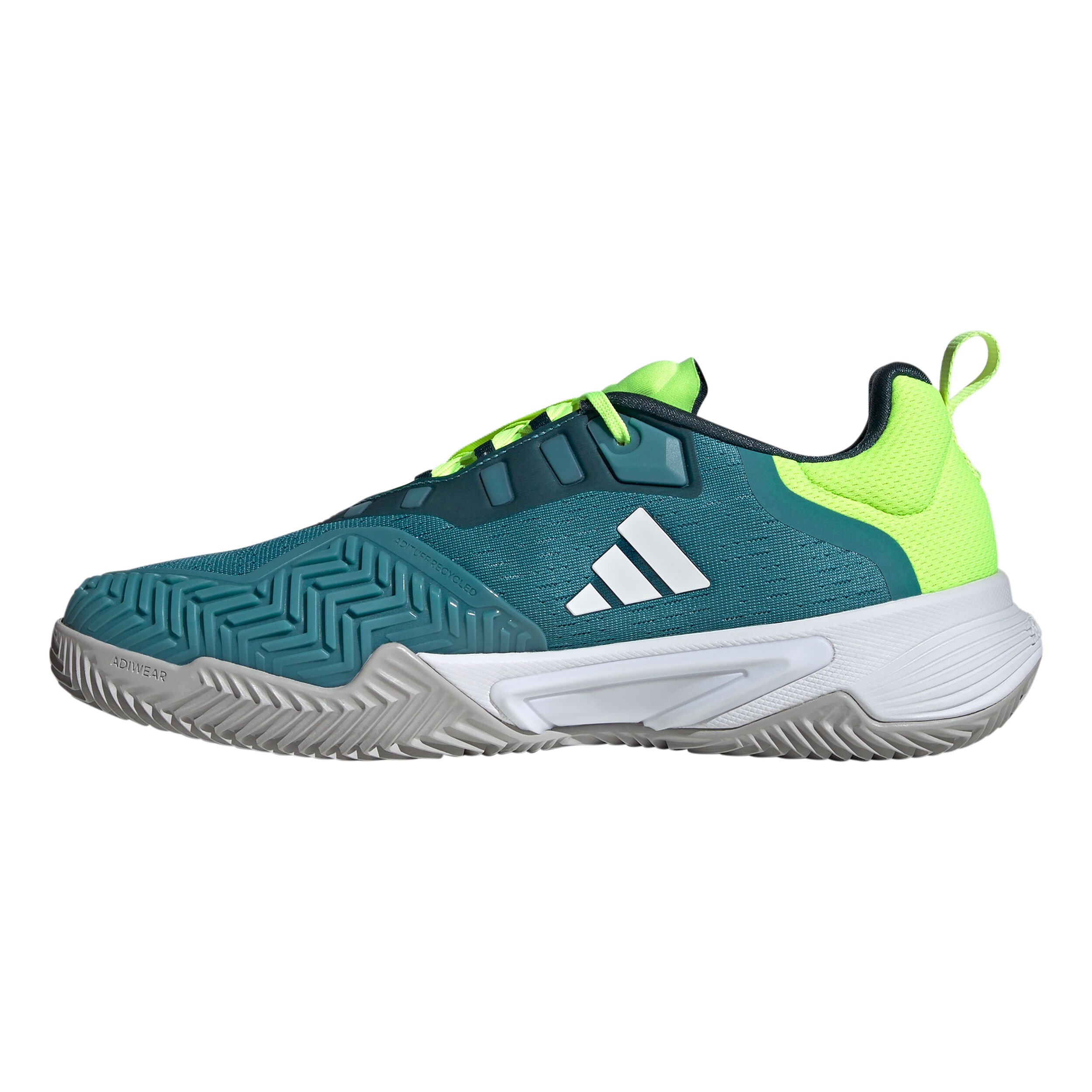 Barricade Clay Court Shoe Men Petrol Neon Green
