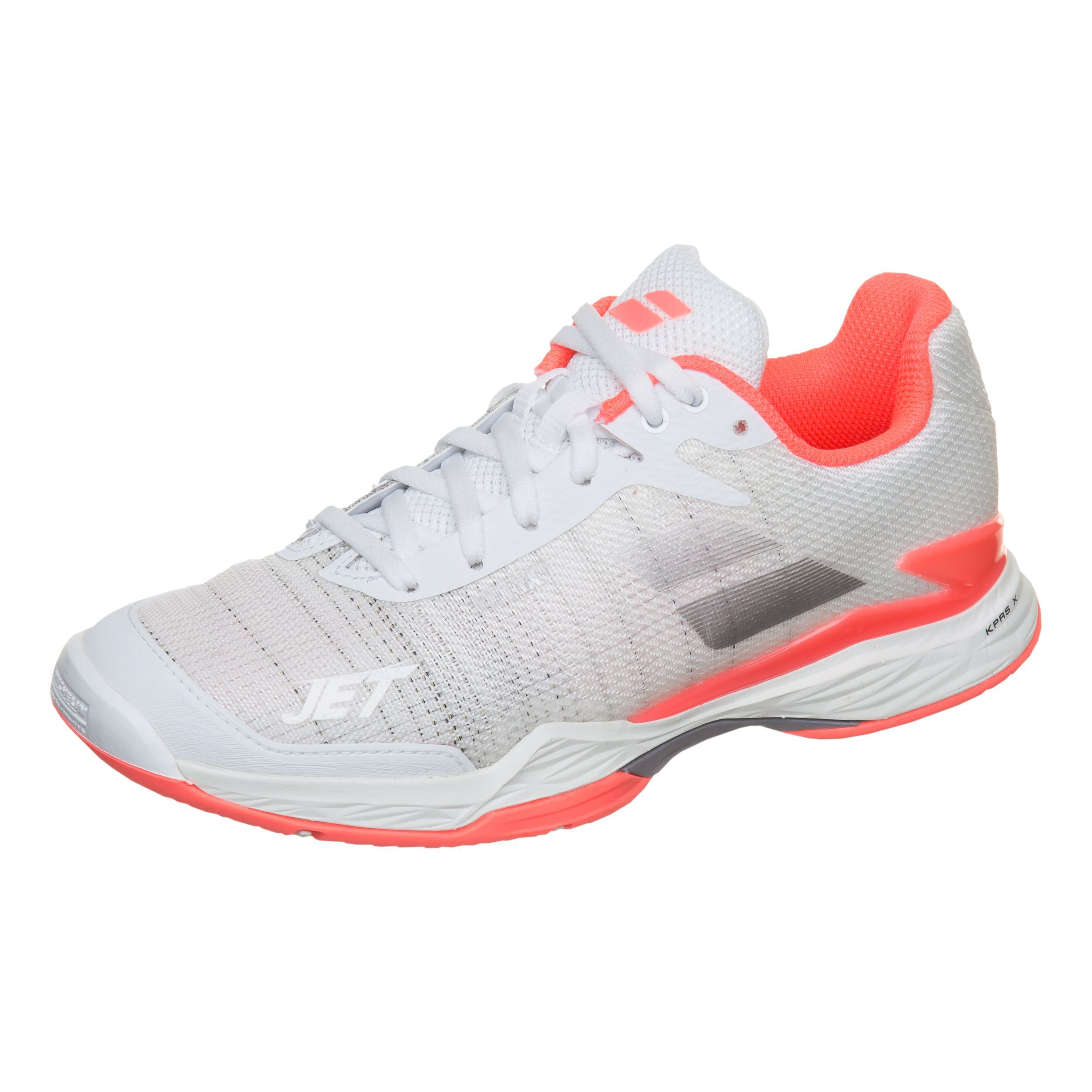 Jet Mach II All Court Shoe Women White Pink