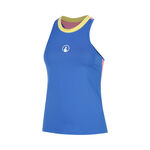Quiet Please Tennis apparel Quiet Please Racerback 2.0 Tank top Girls - blue, white