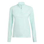 adidas Clothing adidas Terrex XPR Half-Zip Running Shirt Women-Turquoise