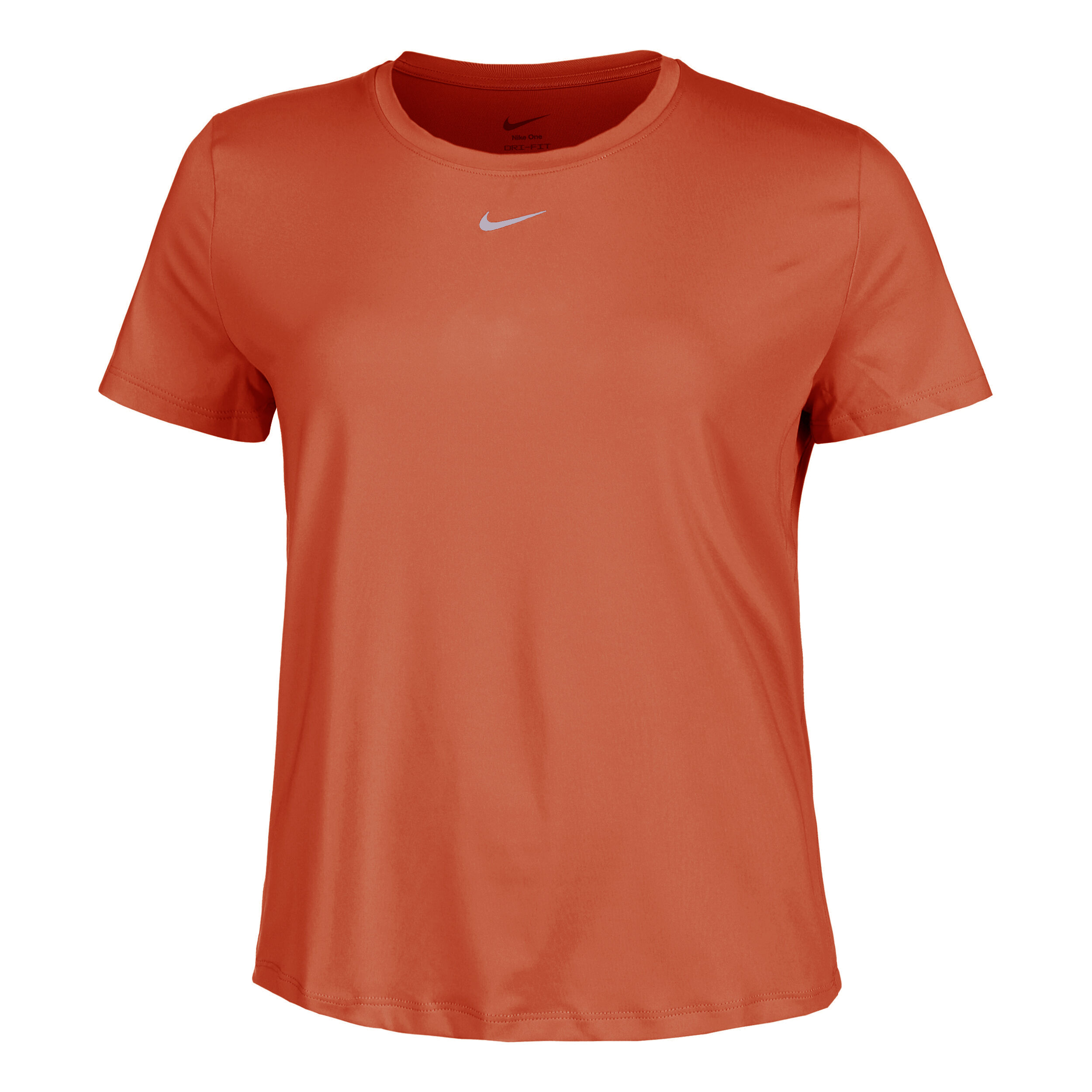 Orange nike shirt women's discount