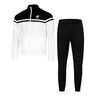 Suit Circle Tracksuit Men-Black,White