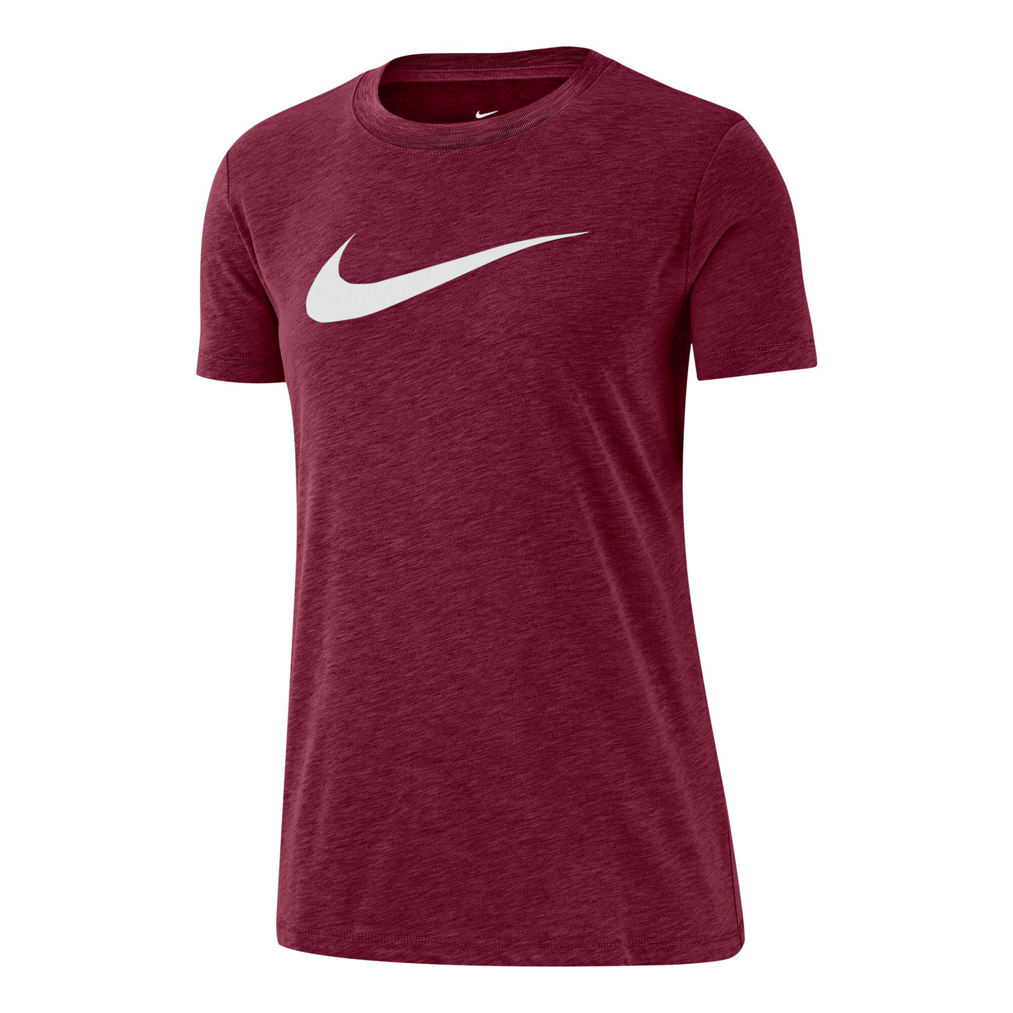 Buy Nike Dri-Fit T-Shirt Women Dark Red, White online | Tennis Point UK
