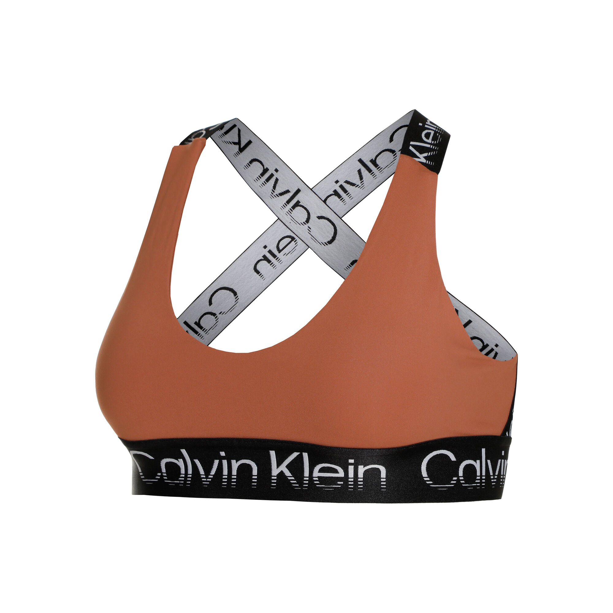 Buy Calvin Klein Medium Support Sports Bras Women Rust, Black online