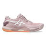 Gel-Resolution 9 Clay Court Shoe Women-Beige,White