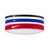 Nike Flex Classic Mixed Hair Band 3 Pack-Blue,Red