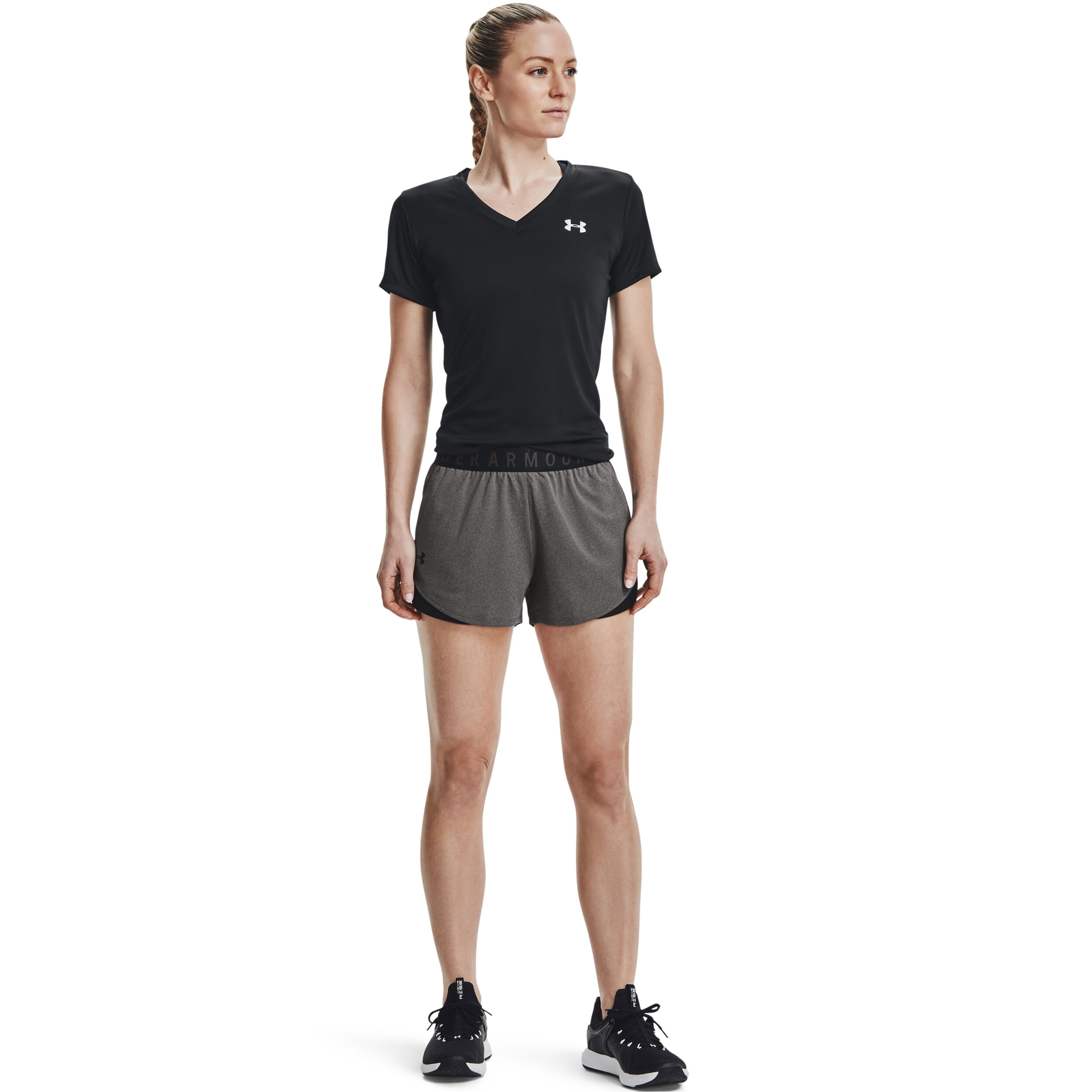 Grey under armour shorts womens new arrivals