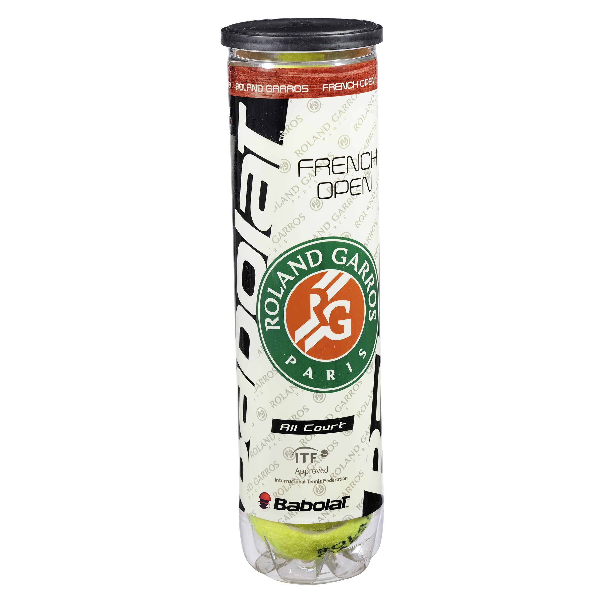 Roland Garros All Court 4 Ball Tube