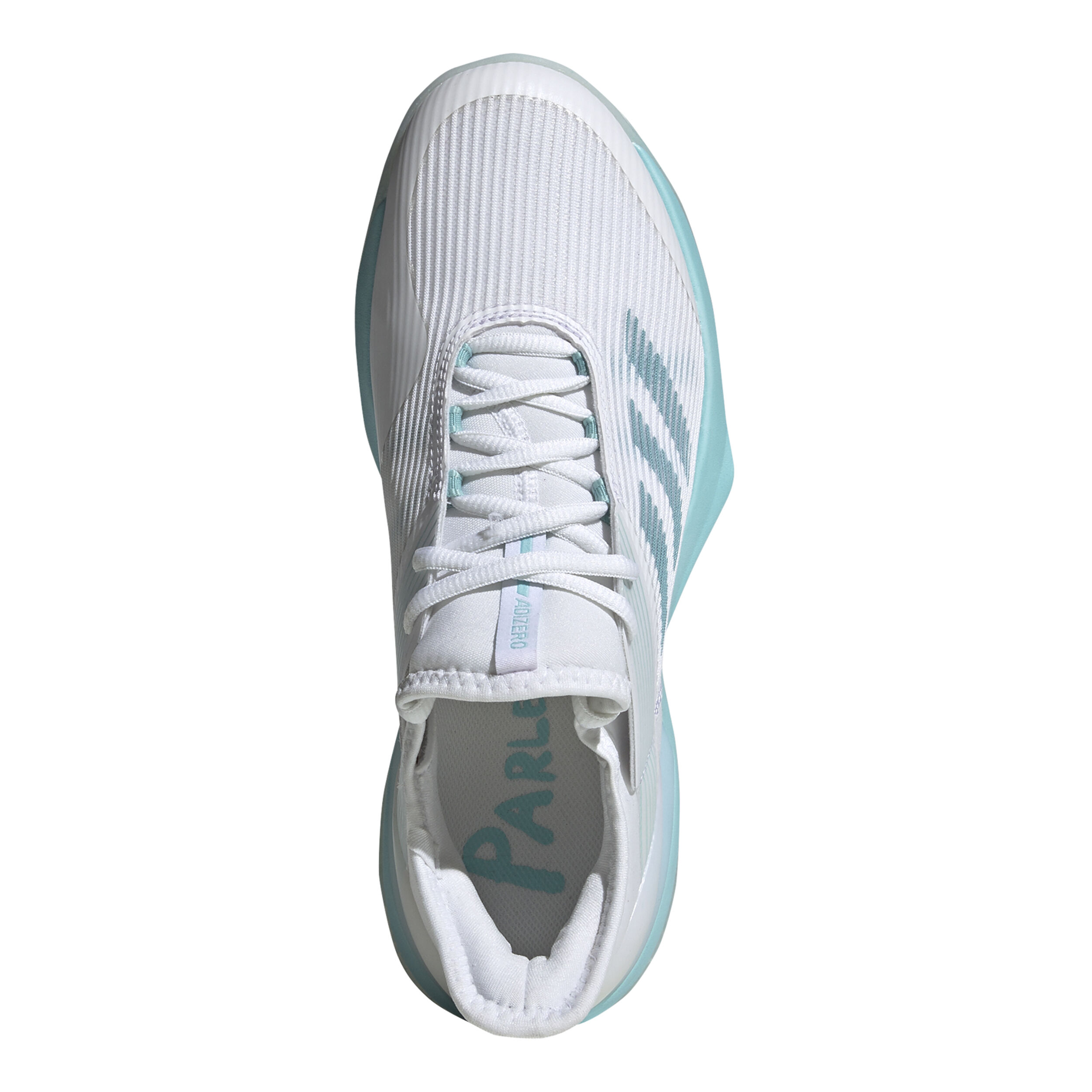 Buy adidas Adizero Ubersonic 3 X Parley All Court Shoe Women White Mint online Tennis Point UK