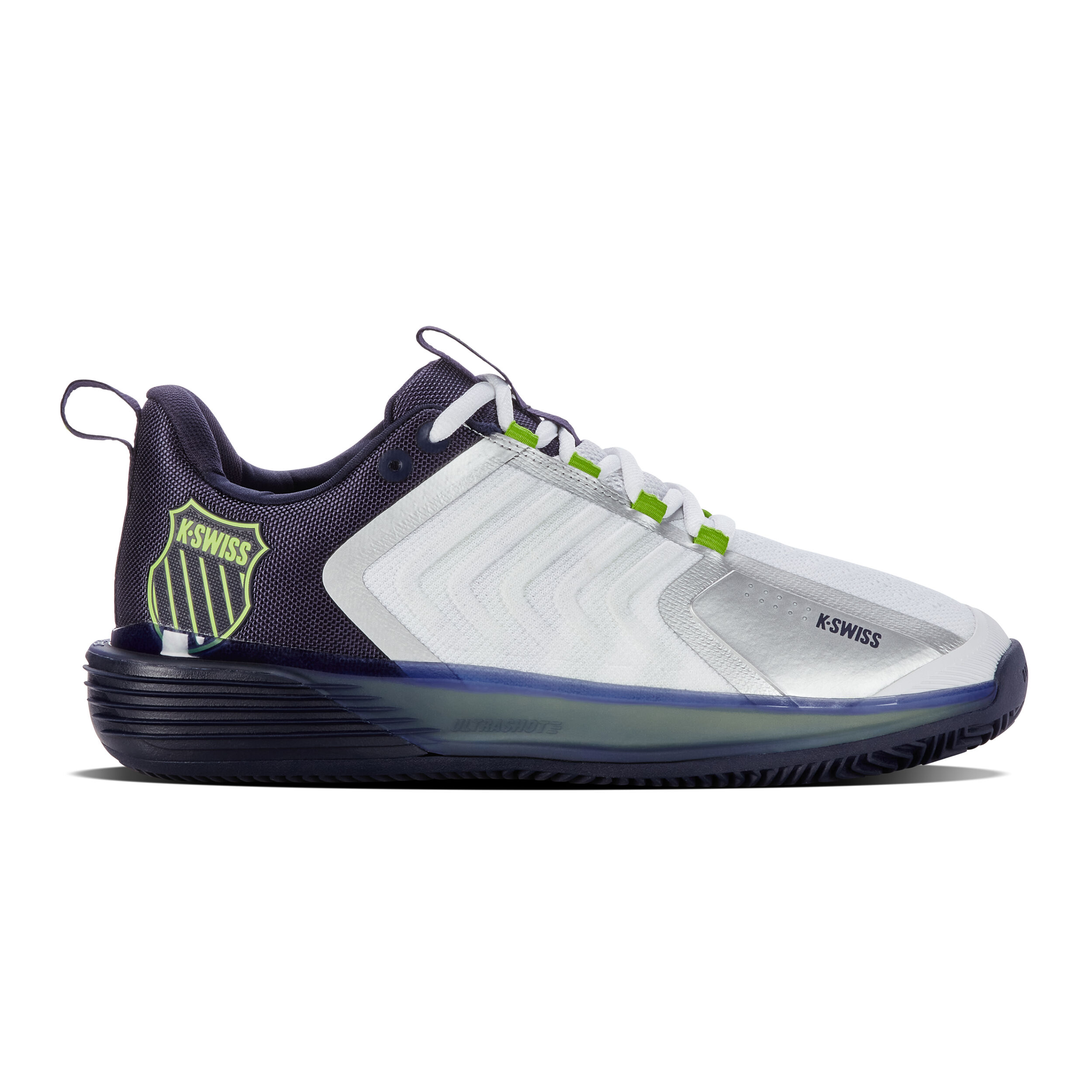 Buy K Swiss Ultrashot 3 Clay Court Shoe Men White Dark Blue online Tennis Point UK