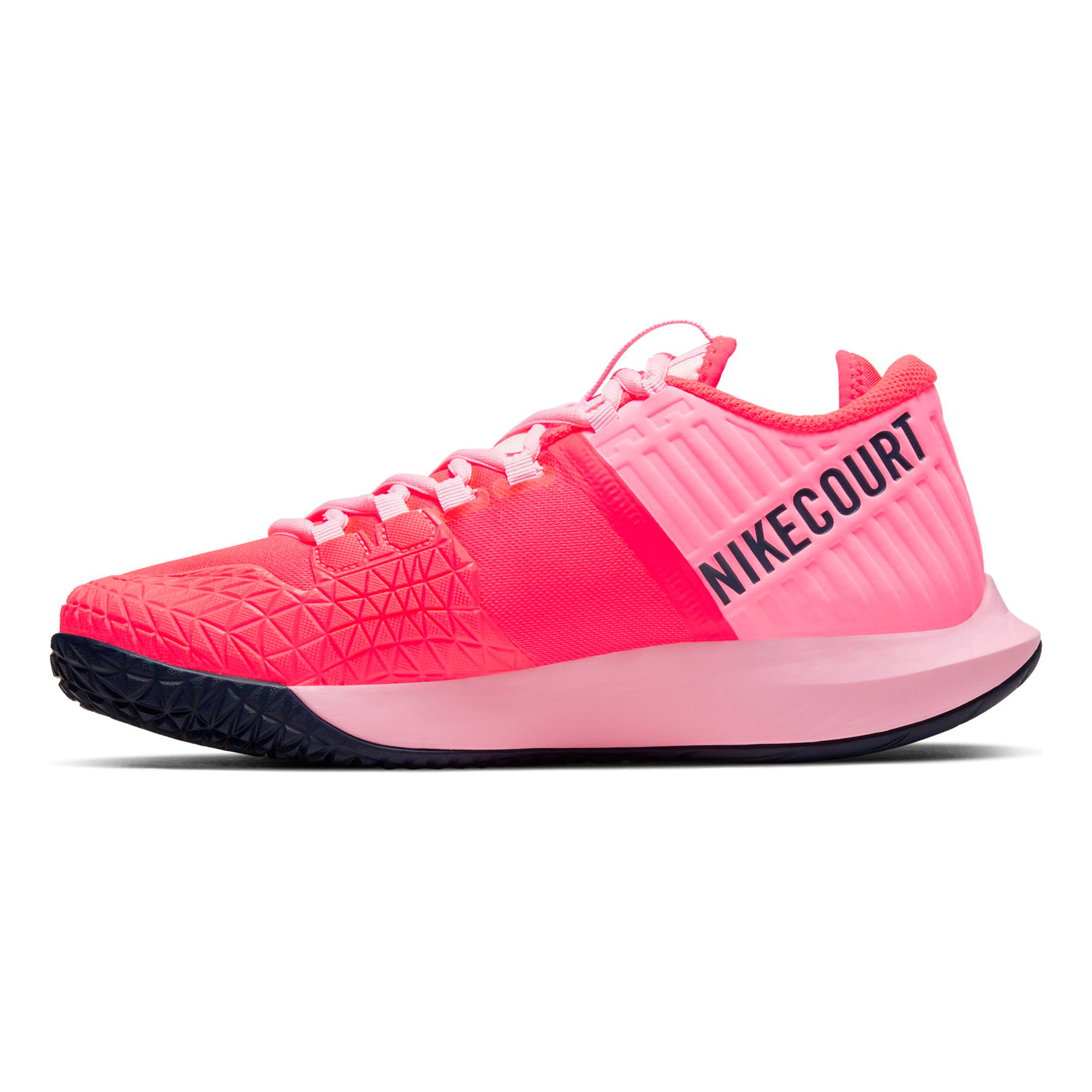 Air Zoom Zero All Court Shoe Women Neon Red Pink
