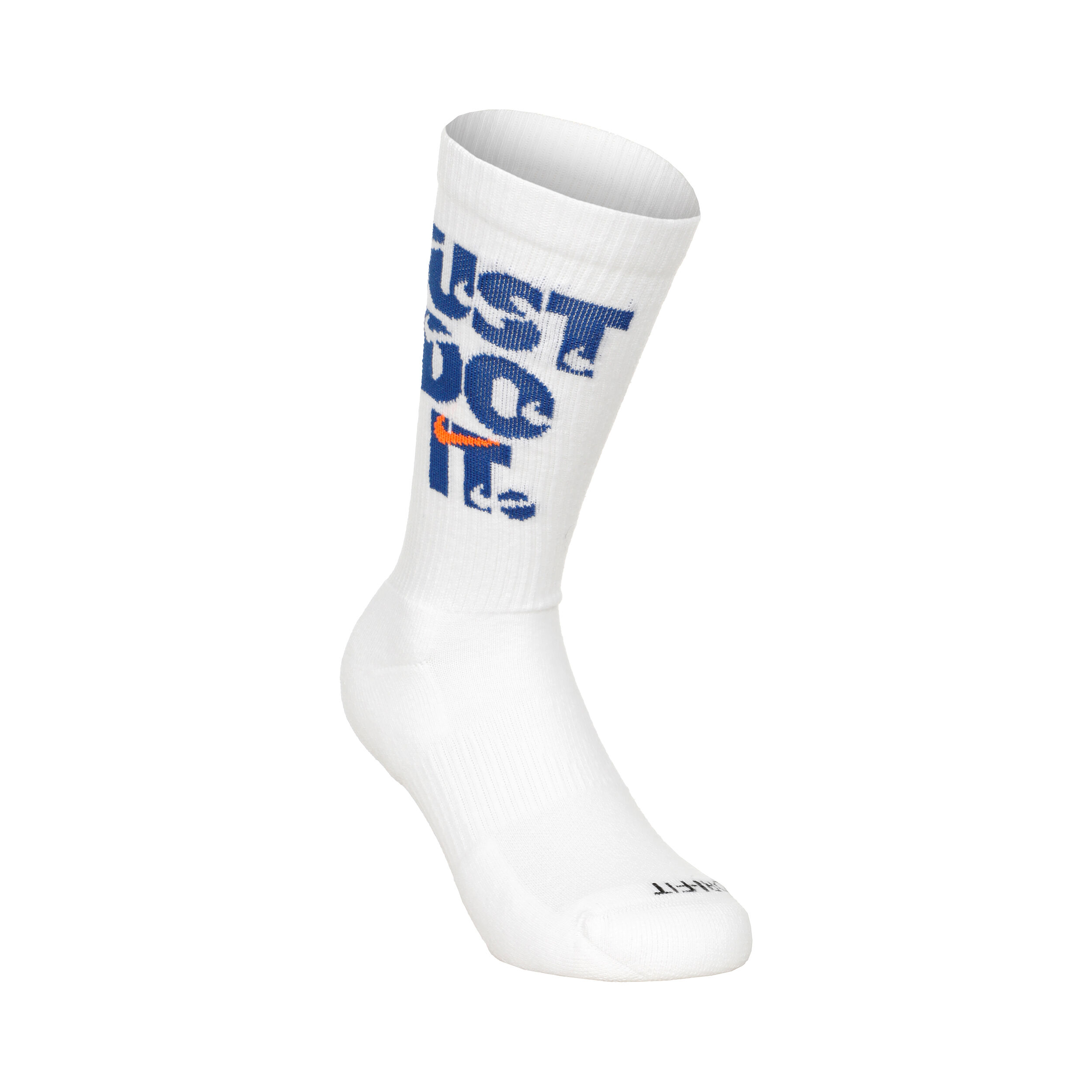 Buy Nike Everyday Plus Cushioned Sports Socks White Multicoloured