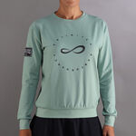 Endless Clothing Endless Inner Tech Sweatshirt Women-Green,Dark Blue