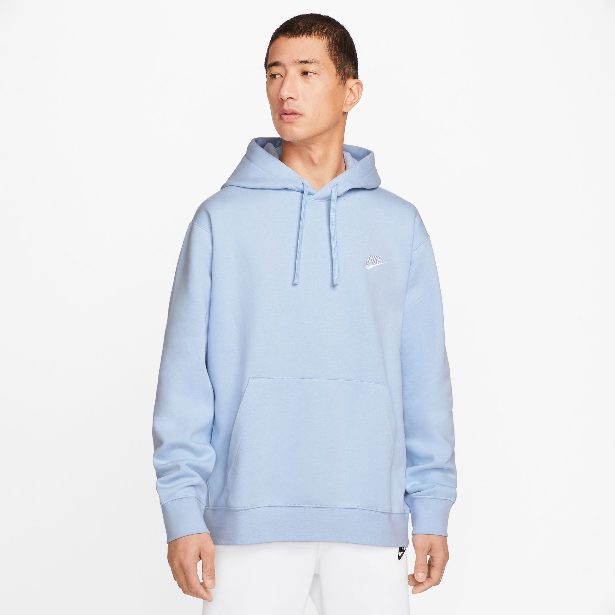 Light blue sales nike hoodie mens