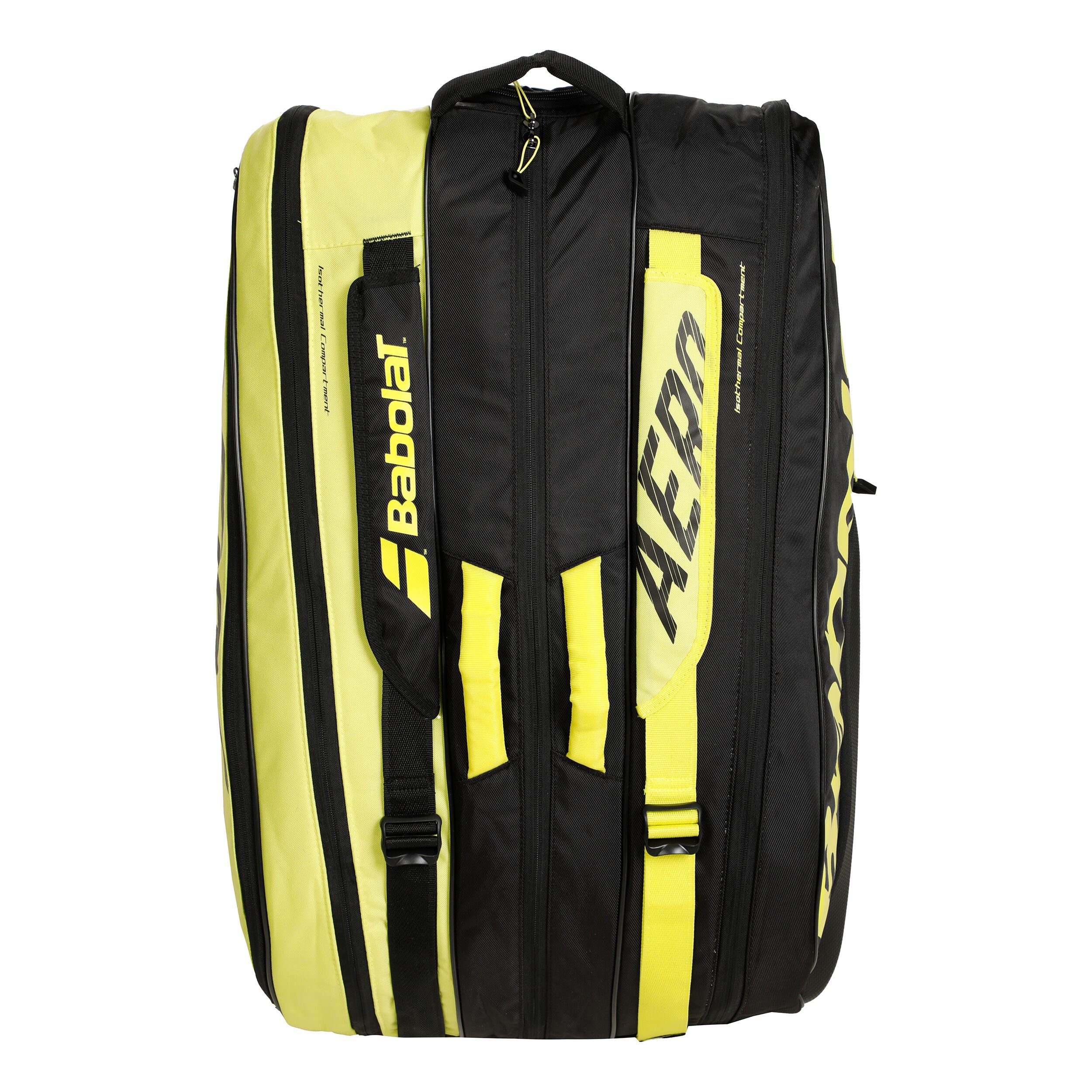 Buy Babolat RH X 12 Pure Aero Racket Bag Black Yellow online Tennis Point UK
