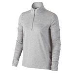 Nike Clothing Nike Element Half-Zip Long Sleeve Women-Lightgrey,Silver