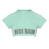 Abdominis Crop Move T-Shirt Women-Mint