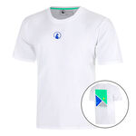 Quiet Please T-Shirt Quiet Please Crush T-Line T-Shirt Men-white, blue