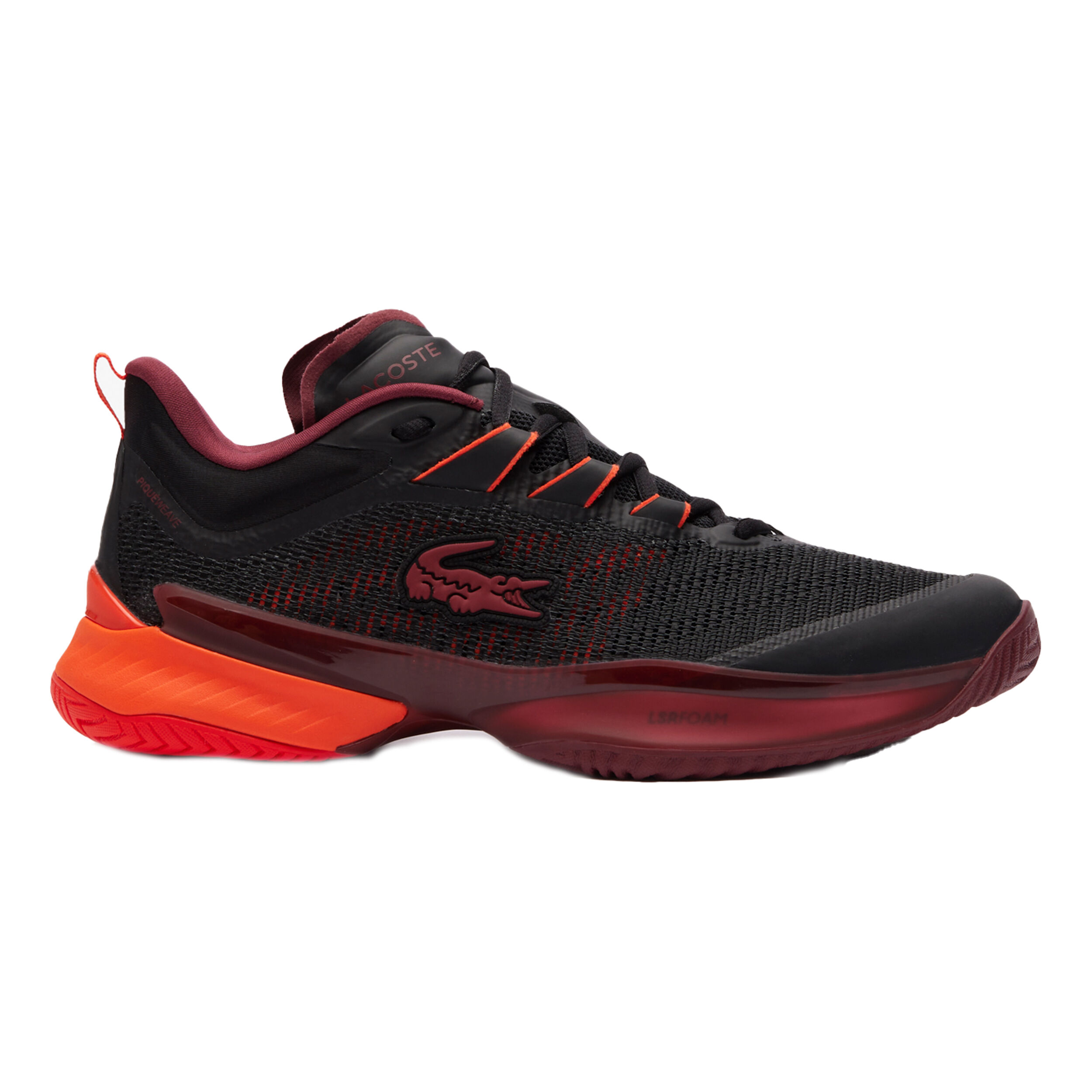 Buy Lacoste AG LT Ultra Clay Court Shoe Men Black Dark Red online Tennis Point UK